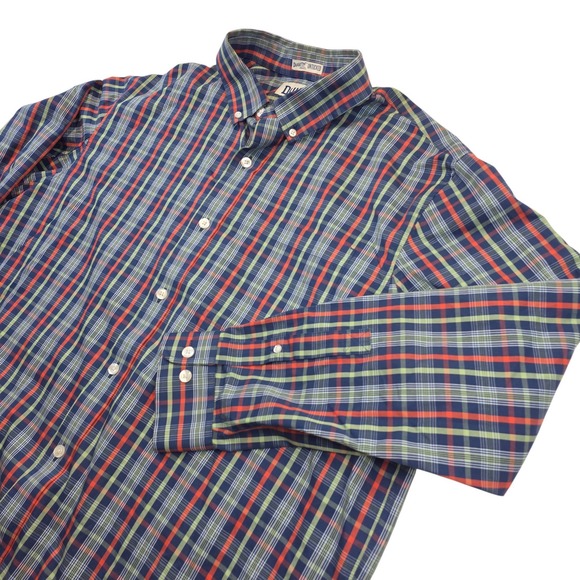 Duluth‎ Trading Plaid Cotton Shirt XL Relaxed Fit Outdoor Casual Workwear - Picture 3 of 8